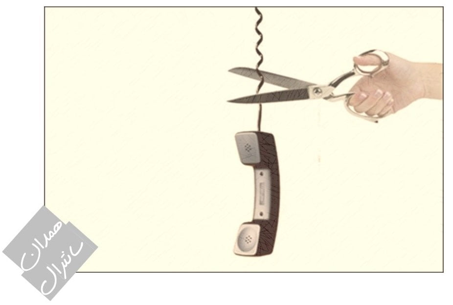 قطعی کابل تلفن